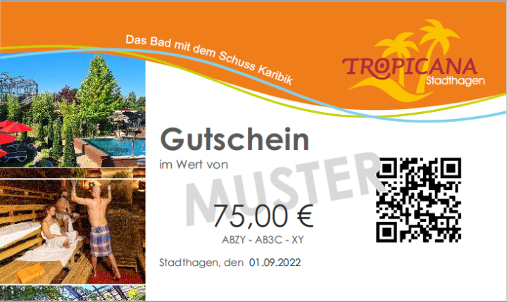 Wertgutschein 75,00 €